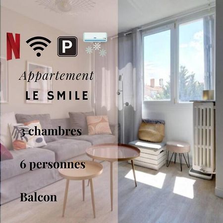 Le Smile - 3 Bedrooms - 8Pers - Parking - Centre Gare Montpellier Exteriér fotografie